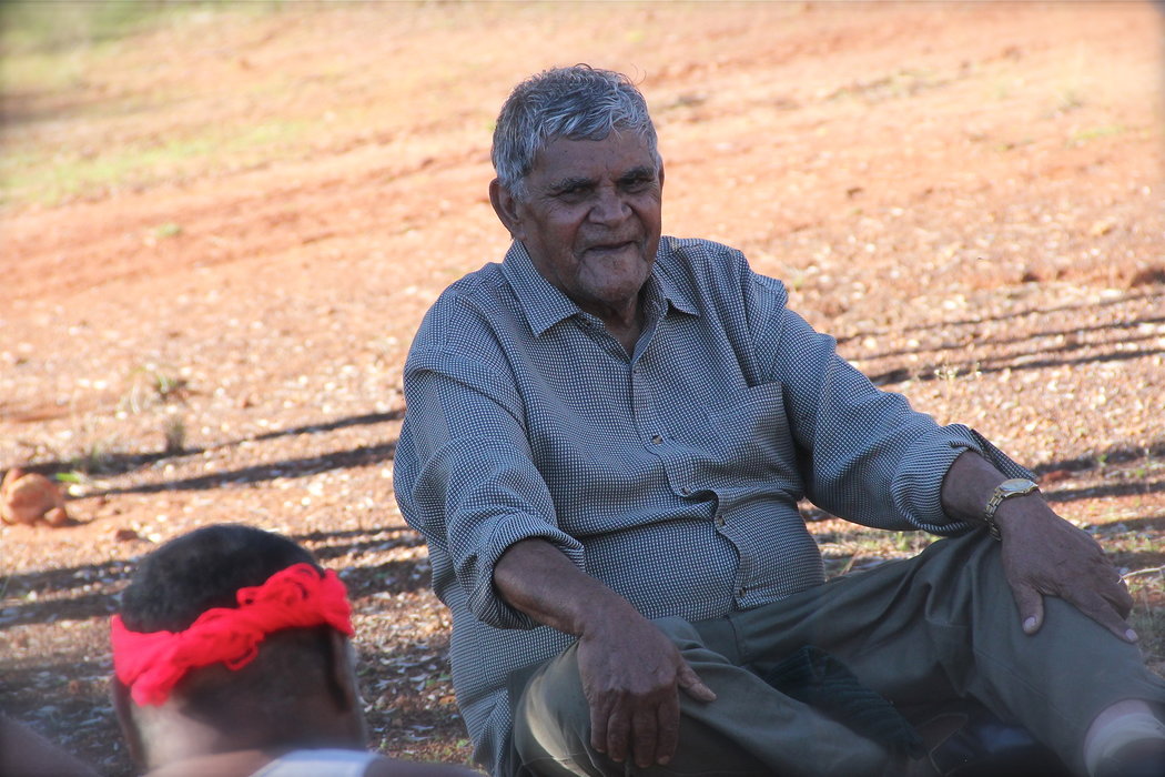 奥布雷·林奇是澳大利亚Wongatha土著人群体中的一位老人，他参加了一项基因分析研究，该研究或许有助于揭示古代人类的迁徙。