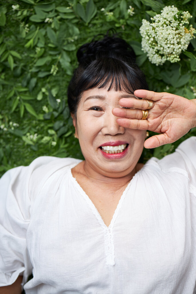 74岁的朴麦莉，YouTube频道“韩国奶奶”的创作者。