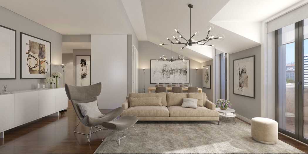 SottoMayor Premium是位于里斯本市中心的一个43套公寓的项目，其设计初衷是为了充分利用葡萄牙的投资签证计划。