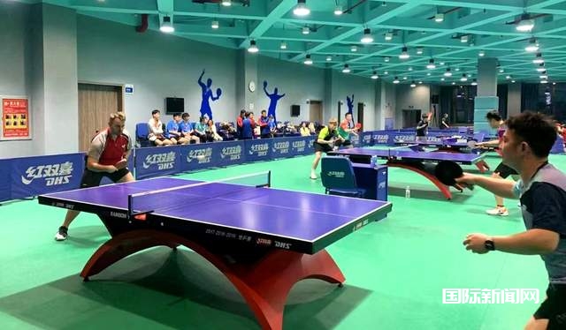 中德乒乓球交流活动在贵州凌云体育集团火热上演